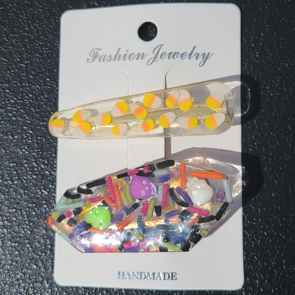 🎃Acrylic Halloween Barrettes